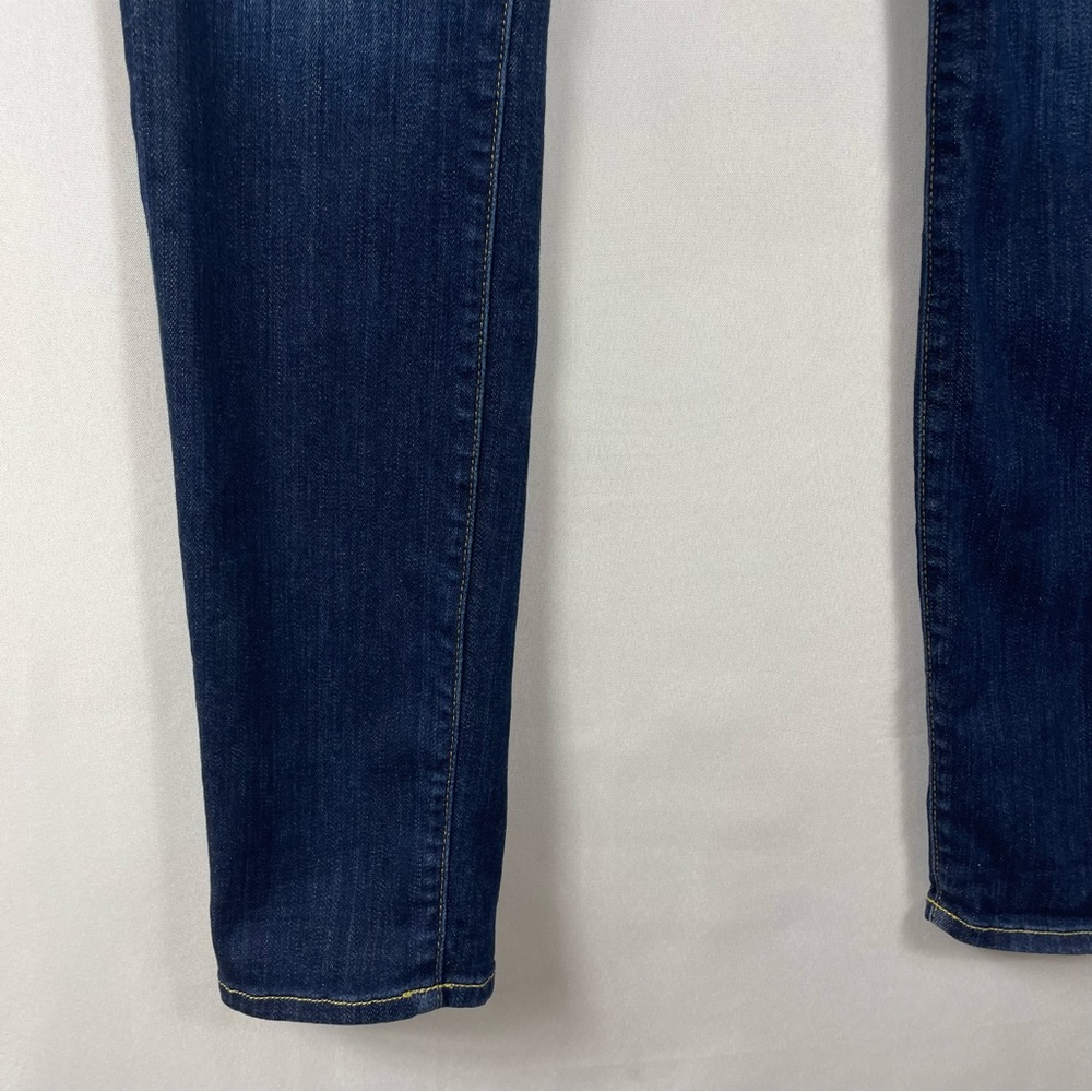7FAM Jeans 7 Roxanne Blue Denim 29 Casual Norm Skinny Americana Basic Western - Picture 6 of 16